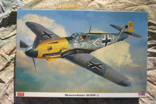 Hasegawa 08210  MESSERSCHMITT Bf109F-2